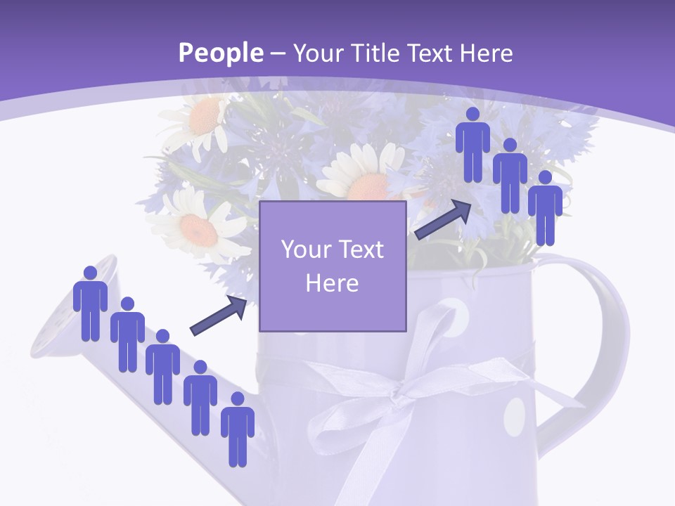 Floral Close Bow PowerPoint Template