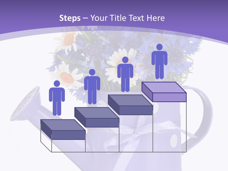 Floral Close Bow PowerPoint Template