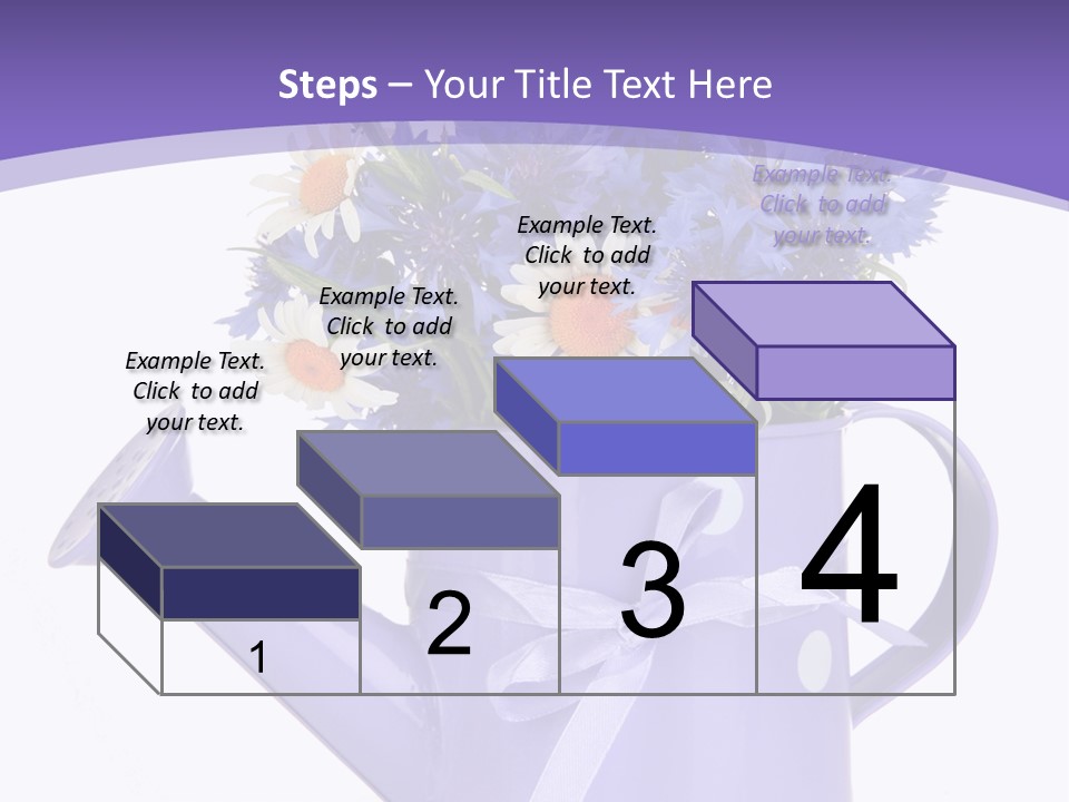 Floral Close Bow PowerPoint Template