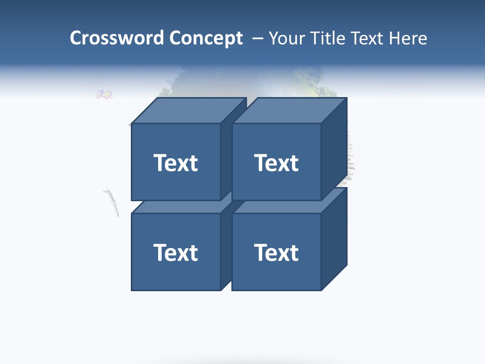 Green Sunlight Map PowerPoint Template