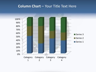 Green Sunlight Map PowerPoint Template