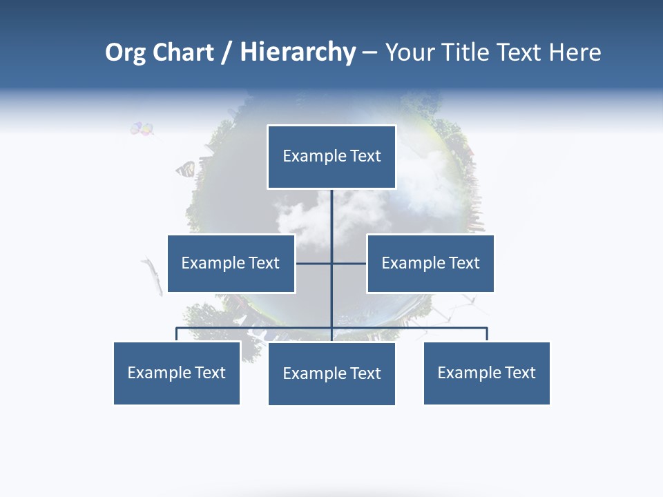 Green Sunlight Map PowerPoint Template