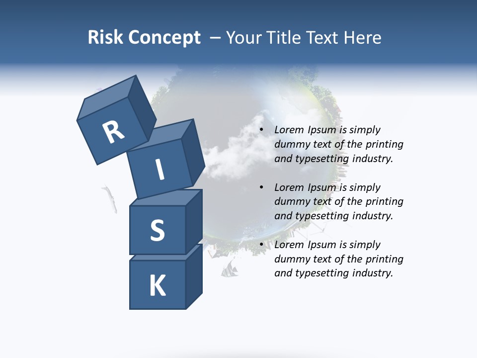 Green Sunlight Map PowerPoint Template