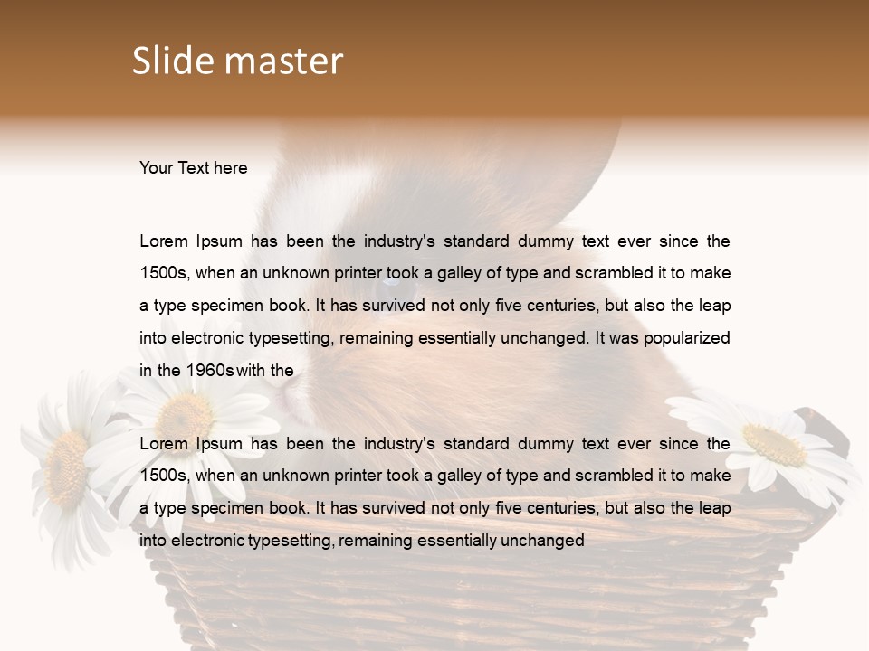 Baby Season Spring PowerPoint Template