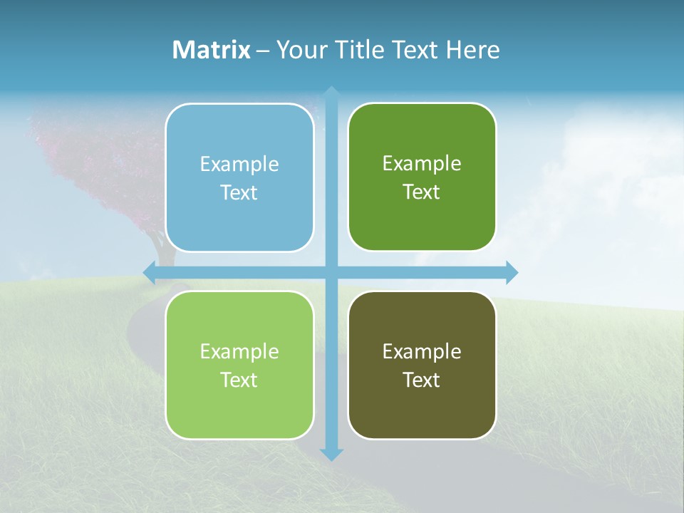 Meadow Nature Dream PowerPoint Template