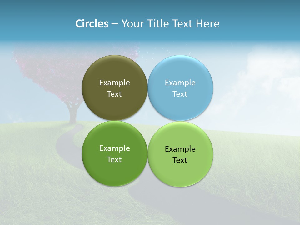 Meadow Nature Dream PowerPoint Template