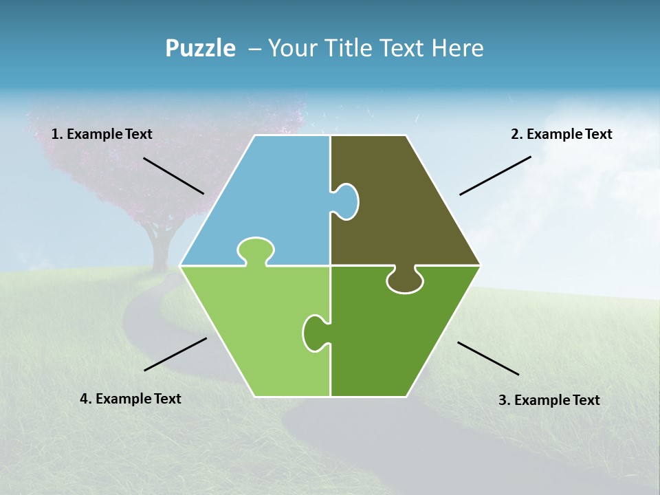 Meadow Nature Dream PowerPoint Template