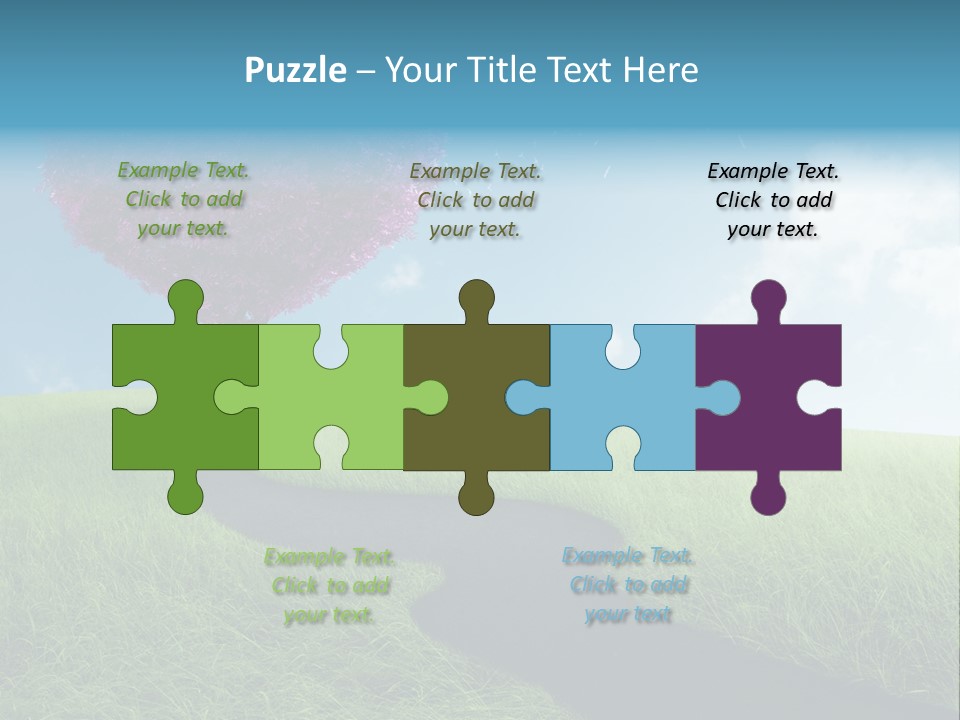 Meadow Nature Dream PowerPoint Template