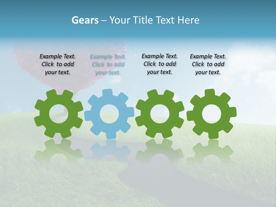 Meadow Nature Dream PowerPoint Template