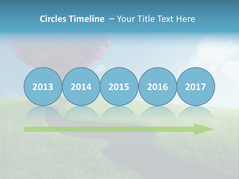 Meadow Nature Dream PowerPoint Template