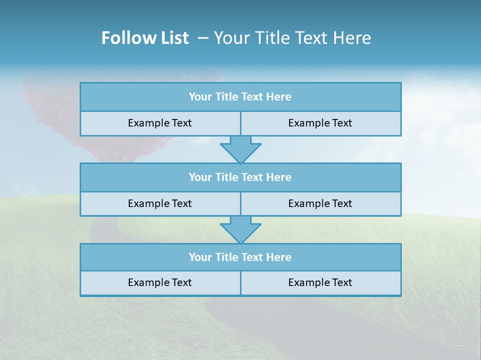 Meadow Nature Dream PowerPoint Template