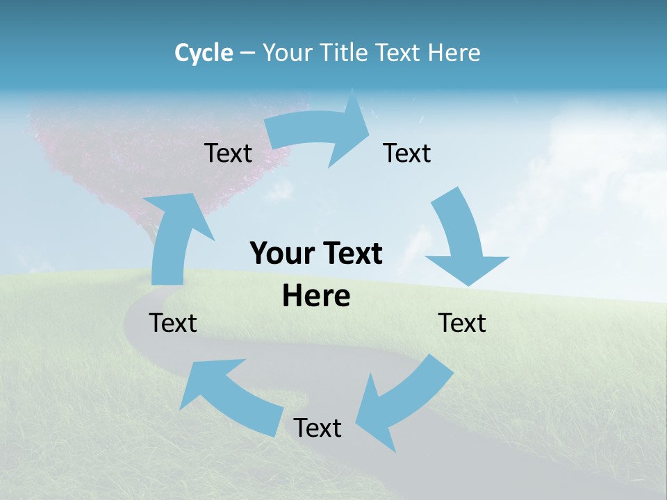 Meadow Nature Dream PowerPoint Template