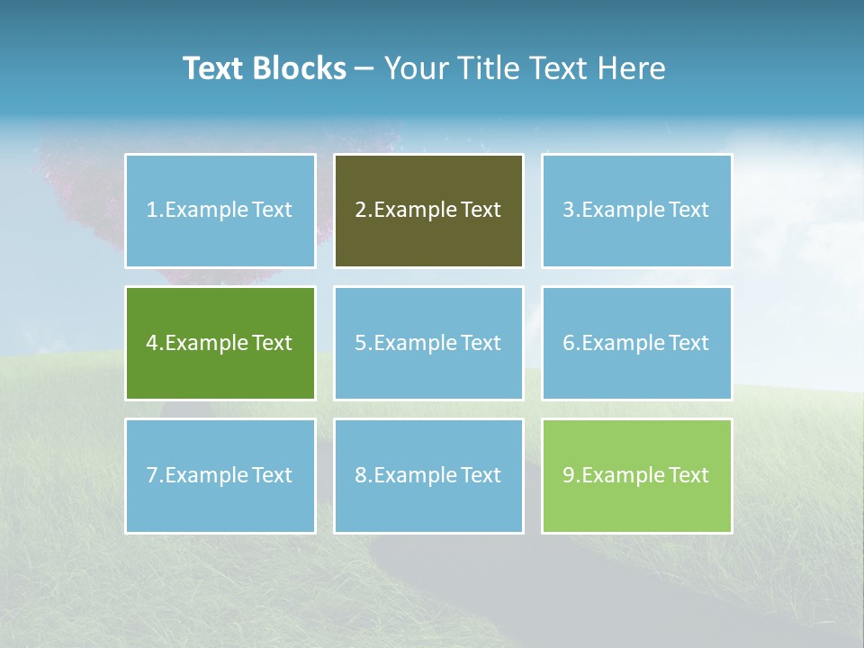 Meadow Nature Dream PowerPoint Template