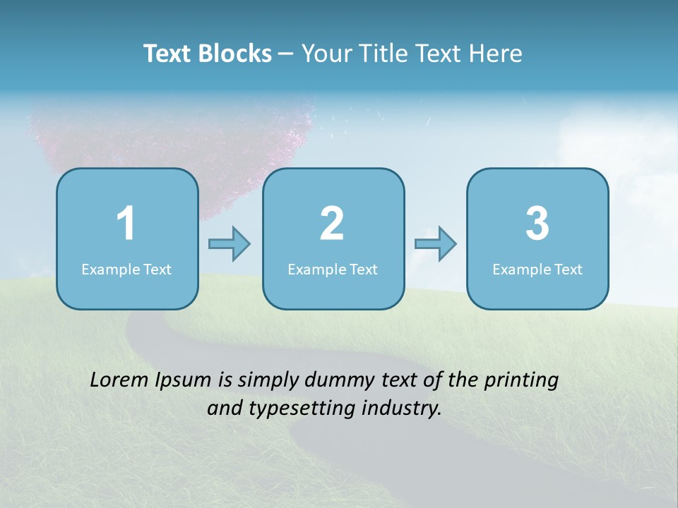 Meadow Nature Dream PowerPoint Template