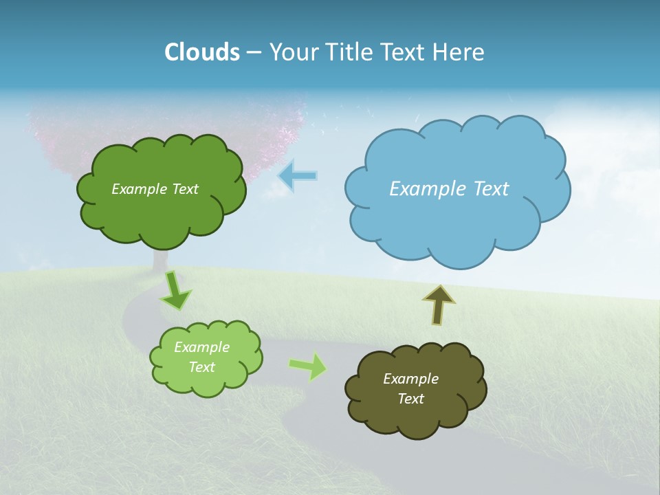 Meadow Nature Dream PowerPoint Template