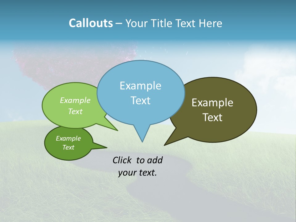Meadow Nature Dream PowerPoint Template