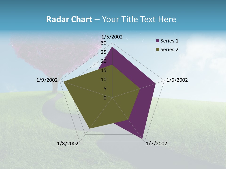 Meadow Nature Dream PowerPoint Template