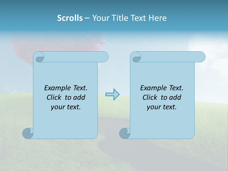Meadow Nature Dream PowerPoint Template