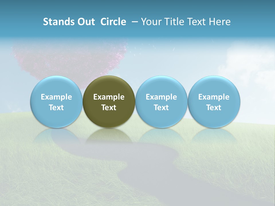 Meadow Nature Dream PowerPoint Template