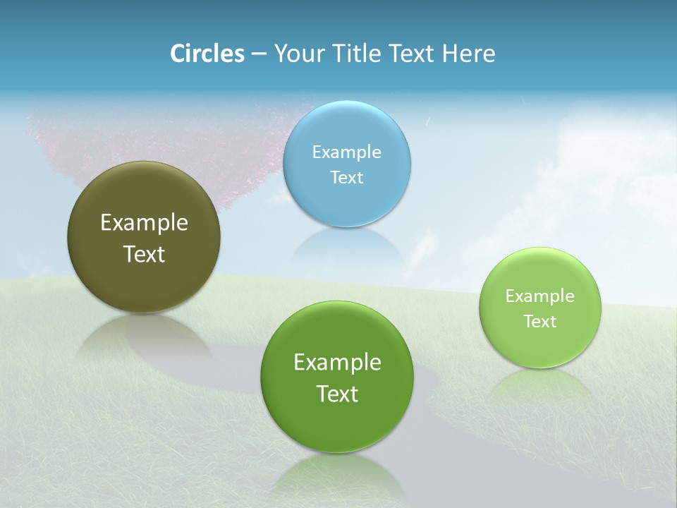 Meadow Nature Dream PowerPoint Template