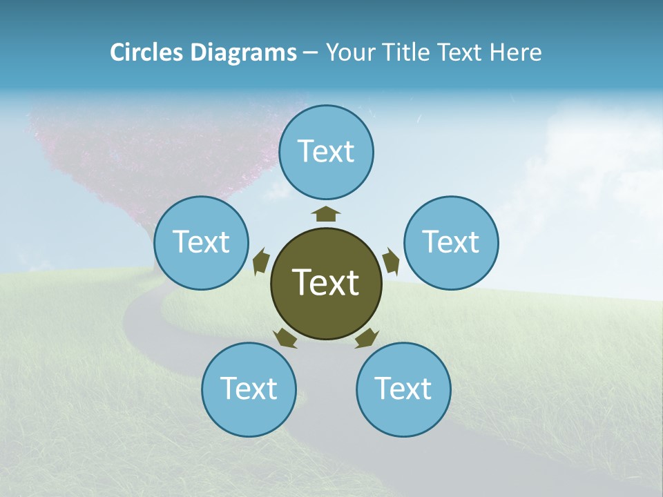 Meadow Nature Dream PowerPoint Template