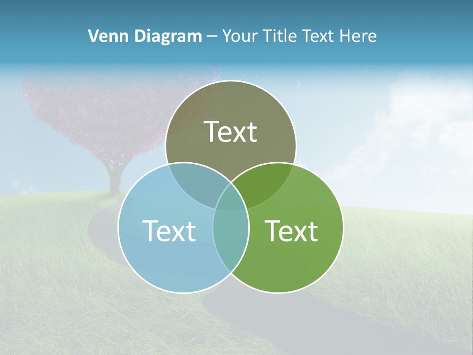 Meadow Nature Dream PowerPoint Template