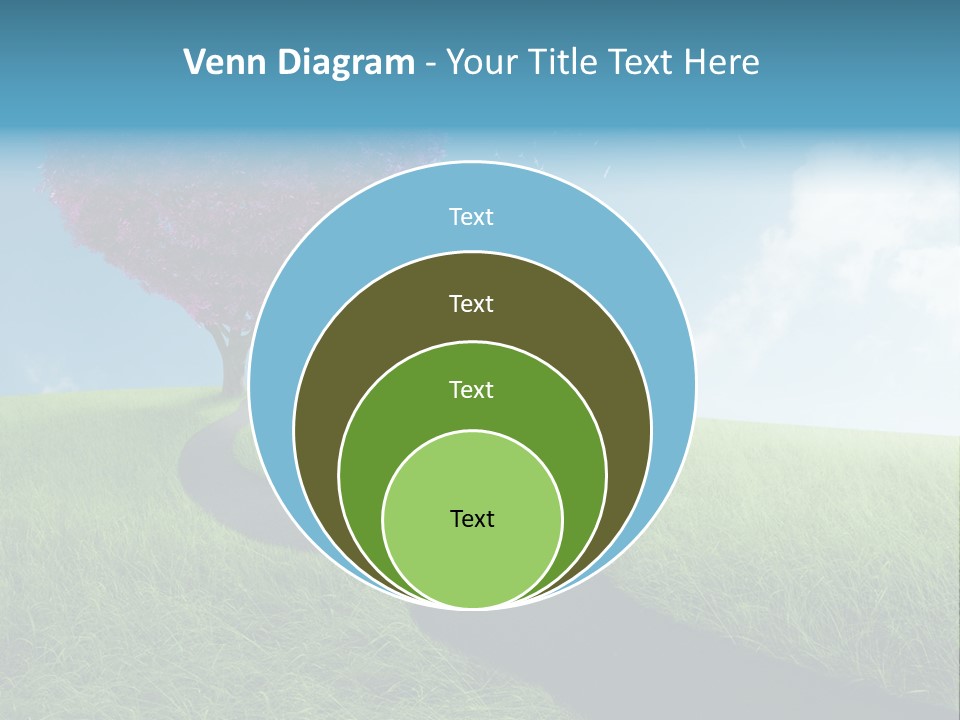 Meadow Nature Dream PowerPoint Template