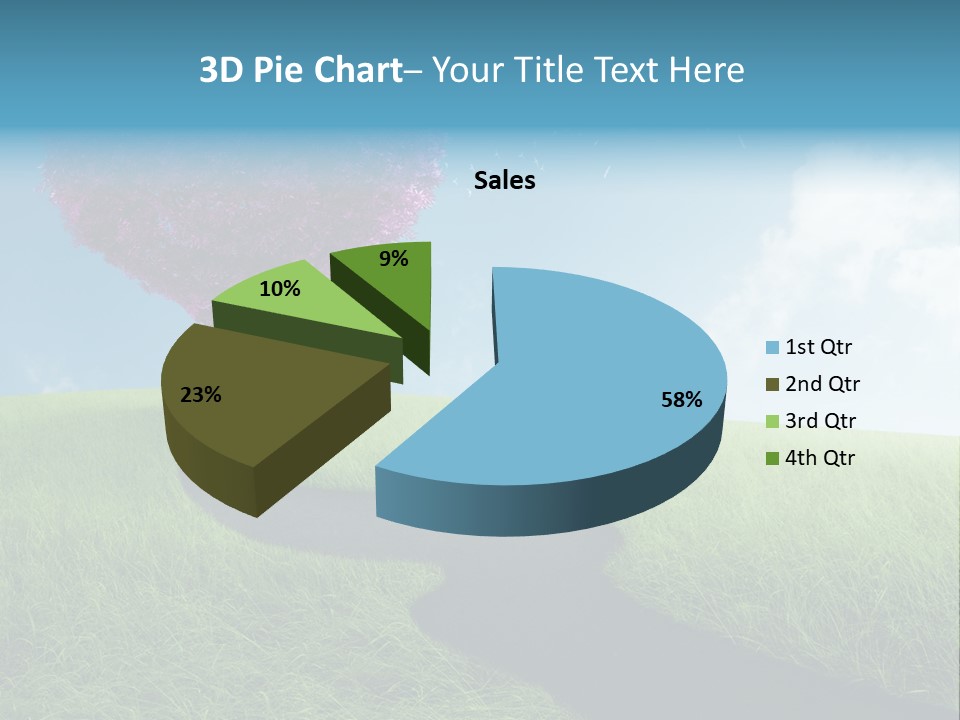 Meadow Nature Dream PowerPoint Template