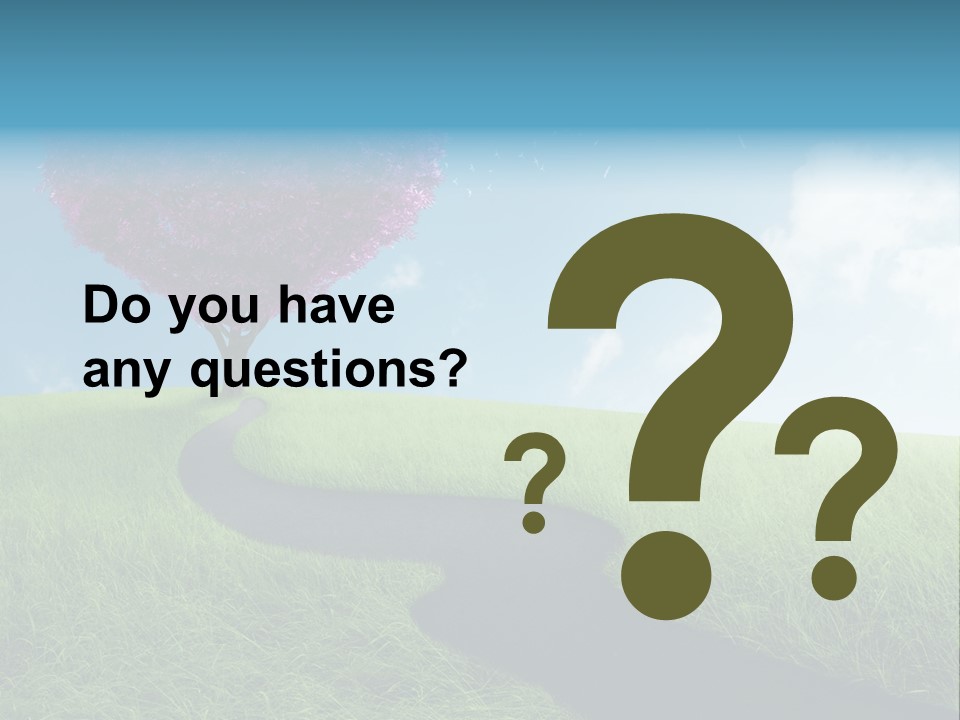 Meadow Nature Dream PowerPoint Template