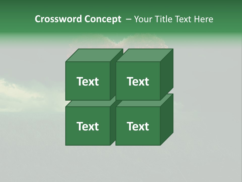 Tree Environment Garden PowerPoint Template