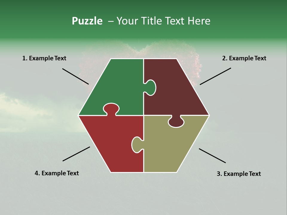 Tree Environment Garden PowerPoint Template