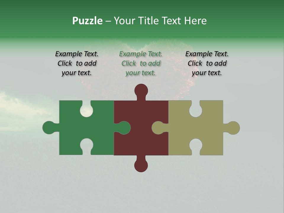 Tree Environment Garden PowerPoint Template