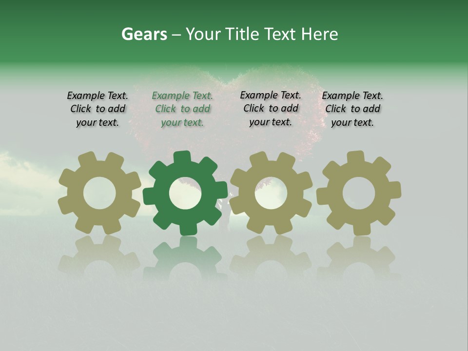 Tree Environment Garden PowerPoint Template