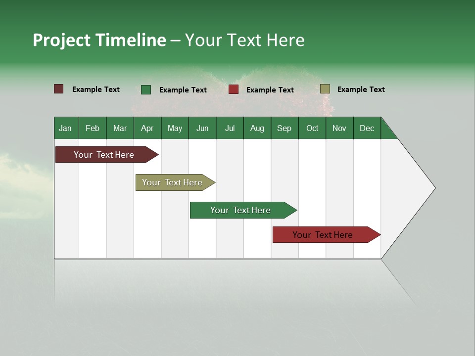 Tree Environment Garden PowerPoint Template