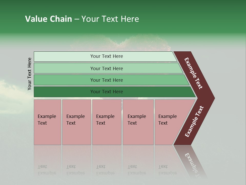 Tree Environment Garden PowerPoint Template