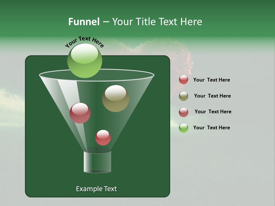Tree Environment Garden PowerPoint Template