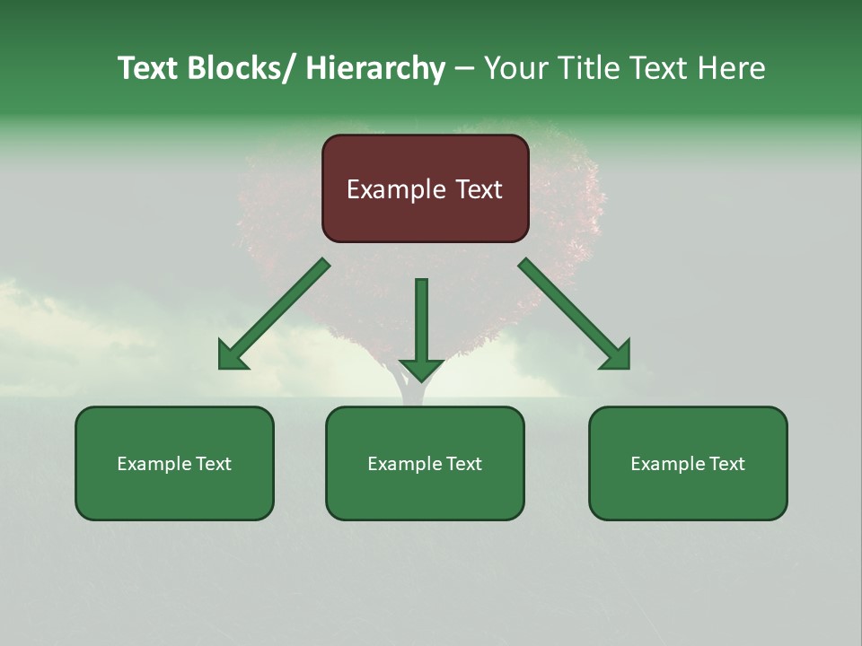 Tree Environment Garden PowerPoint Template