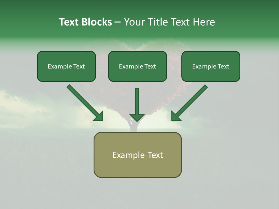 Tree Environment Garden PowerPoint Template