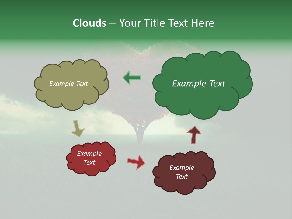 Tree Environment Garden PowerPoint Template