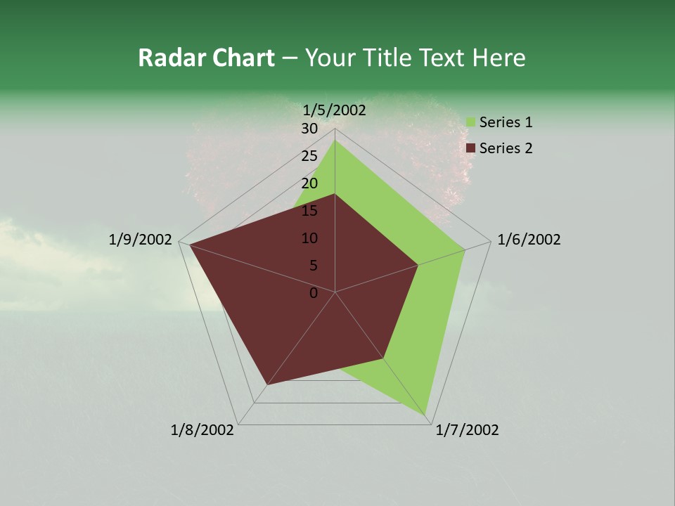 Tree Environment Garden PowerPoint Template