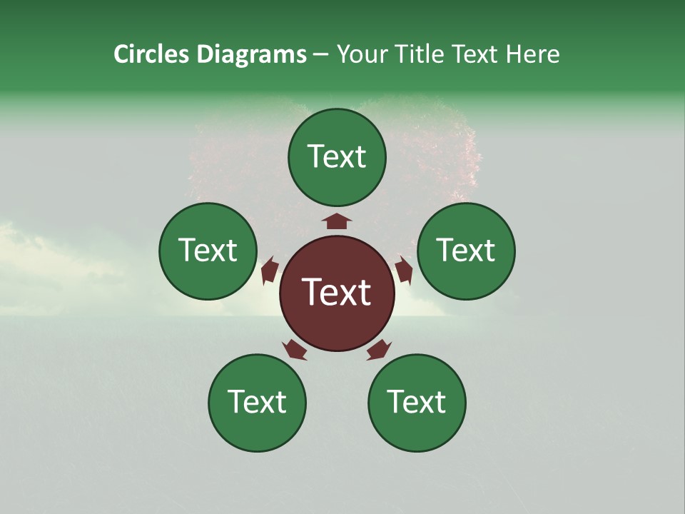 Tree Environment Garden PowerPoint Template