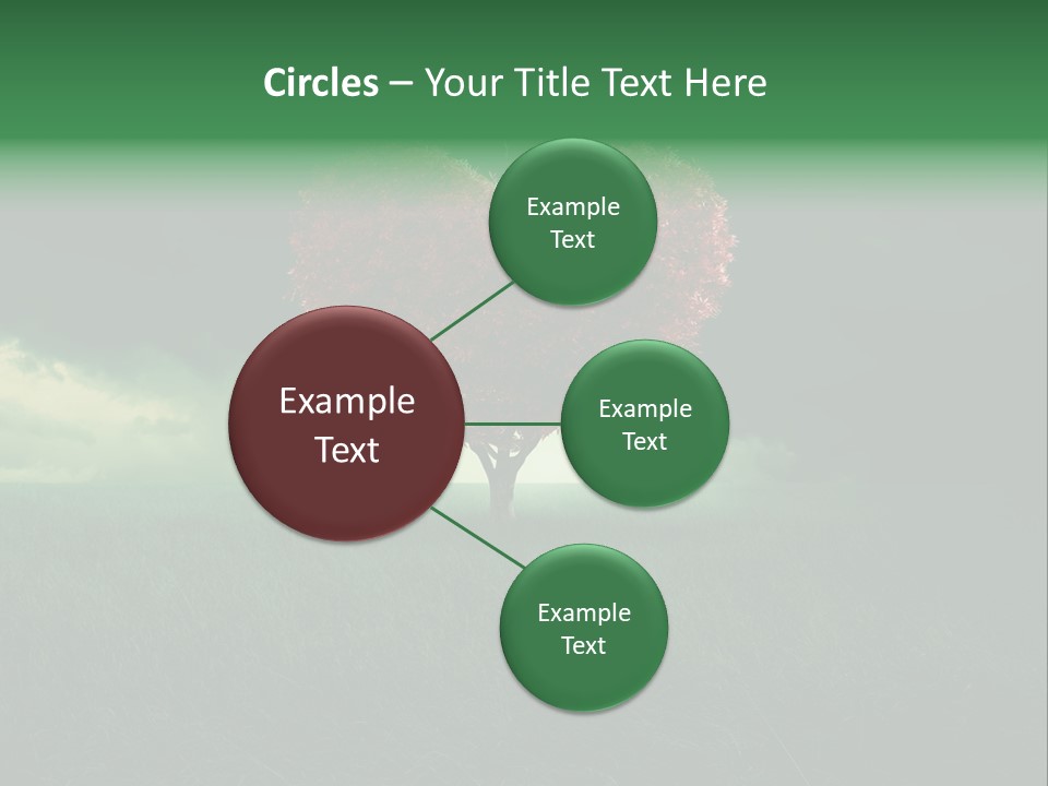 Tree Environment Garden PowerPoint Template