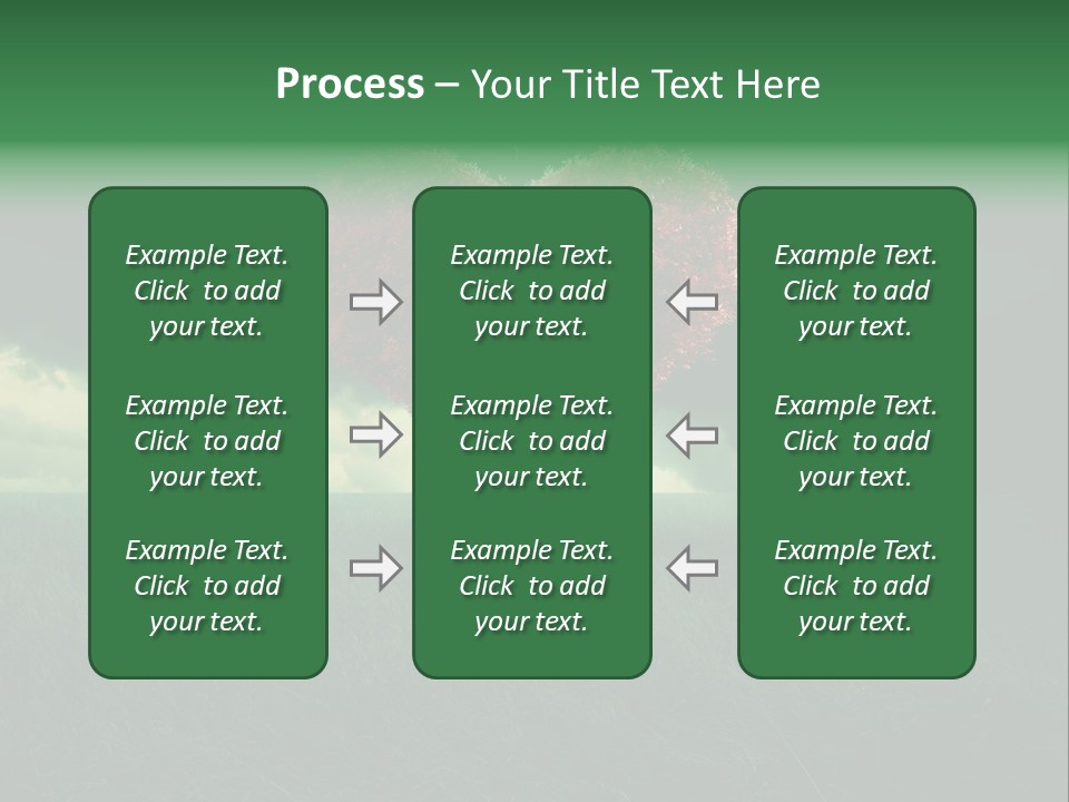 Tree Environment Garden PowerPoint Template