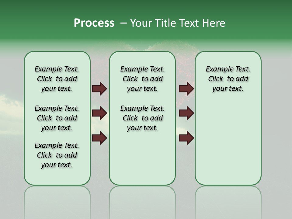 Tree Environment Garden PowerPoint Template