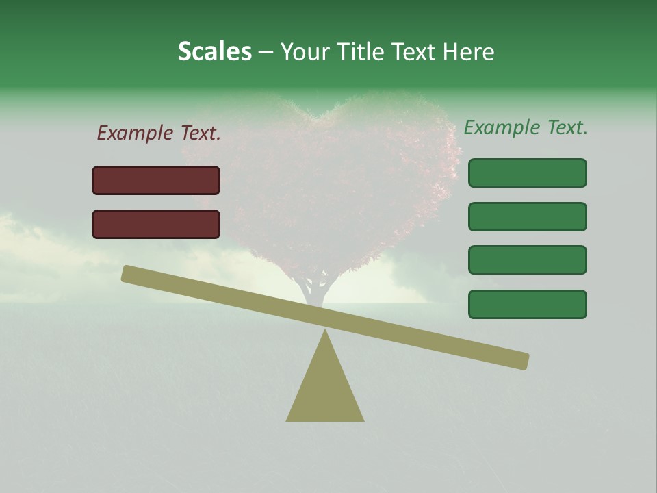 Tree Environment Garden PowerPoint Template