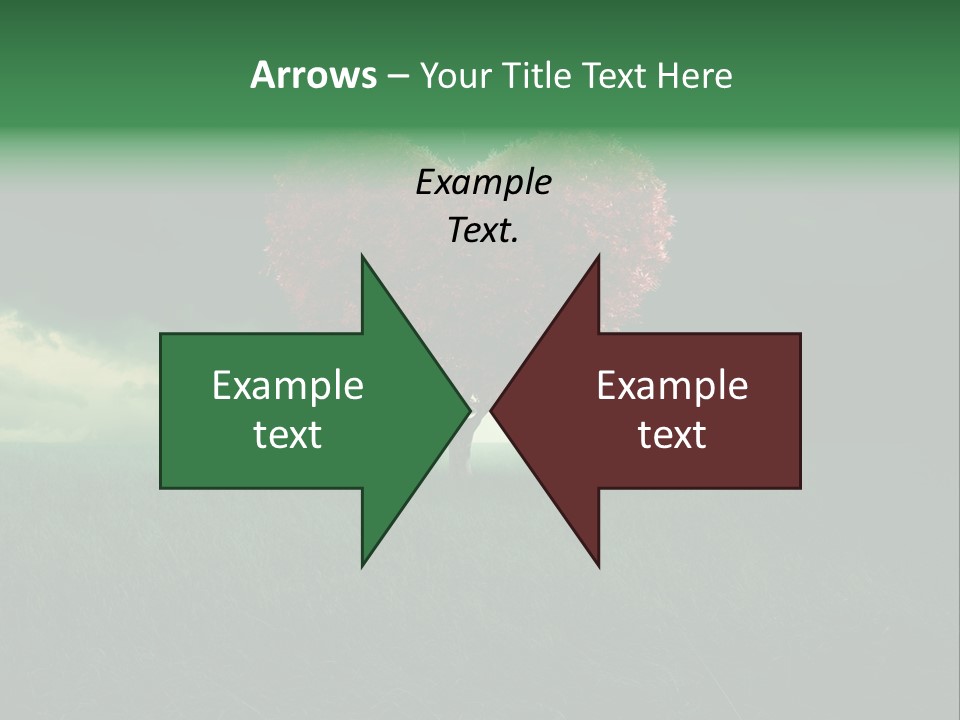 Tree Environment Garden PowerPoint Template