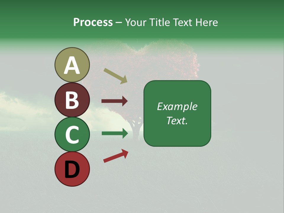 Tree Environment Garden PowerPoint Template
