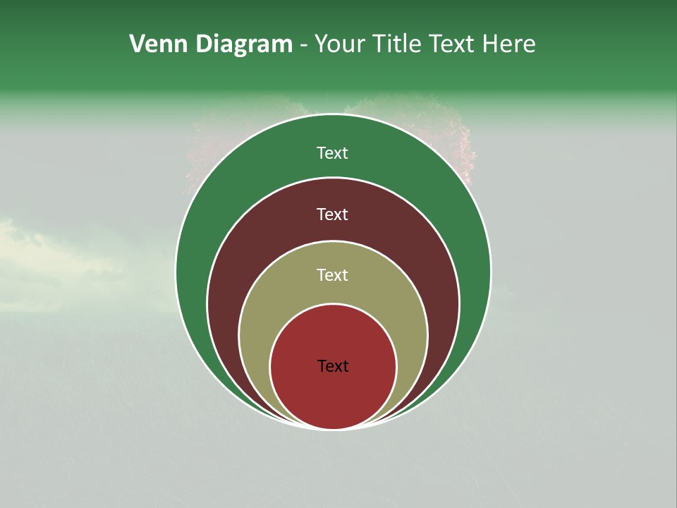 Tree Environment Garden PowerPoint Template