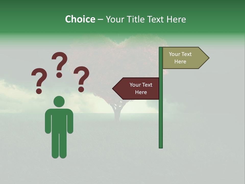 Tree Environment Garden PowerPoint Template