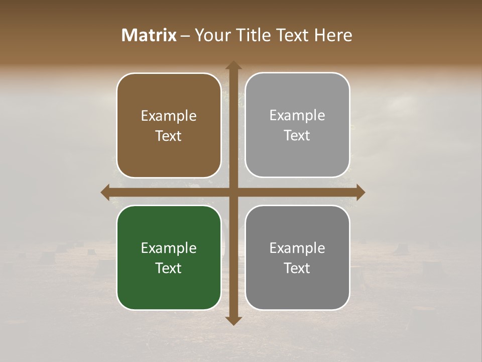 Landscape Ecologic Environment PowerPoint Template